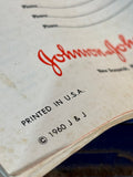 Véritable kit de 1er secours Johnson&Johnson - 1964 - COMPLET - IMPORT USA