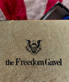 INÉDIT - Véritable marteau de juge américain - Provenance New York State - 1976