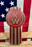 Véritable Emblème provenant d’un camion Kenworth Américain - Provenance Oregon