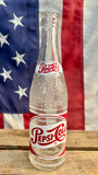 Véritable Bouteille en Verre Pepsi-Cola de 1957 ! Provenance États-Unis