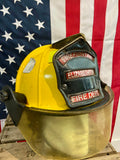 Véritable Casque de Pompier Américain - Elisabethton Fire Department