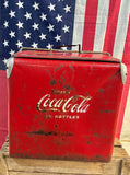RARE - Véritable Glacière Coca-Cola des années 1950’s ! Acton Company - Provenance Oklahoma