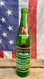 Véritable Bouteille en Verre 7Up - Édition Cincinnati Bengals - 1973 - Provenance États-Unis