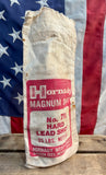 Véritable sac de plombs pour munitions - Hornady Magnum Shot - Carson City Nevada - Années 1970's - MADE IN USA