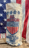 Véritable sac de plombs pour munitions - All American - Années 1970's - MADE IN USA