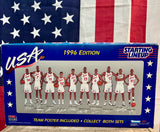 Véritable coffret de 5 figurines Starting Lineup Basketball USA TEAM 1996 - Jamais déballée !