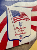 EXCLUSIF : Le drapeau des États-Unis qui a flotté sur le Capitol des États-Unis le 22 Août 1979 ! Avec certificat d’authenticité signé - Provenance Michigan