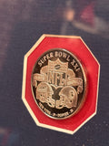 RARE - Cadre commémoratif New York Giants Superbowl - Année 2008 - Encadrement professionnel - Import New York State, USA