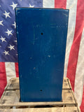 RARE - Véritable machine à timbre américaine - Époque 1945-1947 - Facade Émaillée - Provenance Ohio, USA