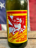 Véritable Bouteille en Verre Sun Drop - Édition Dale Earnhardt NASCAR - Années 1980's - Pleine et Scellée - Provenance États-Unis