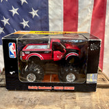 RARE - Véritable Miniature Monster Truck Ford F350 Chicago Bulls - Édition limitée et numérotée - Sous licence NBA - Import USA