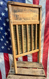 Véritable planche à laver National Washboard Company - MADE IN USA - Époque 1930's !