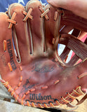 Véritable Gant de Baseball - Wilson - Édition Dave Rader - Provenance Kentucky, USA - Époque 1970’s