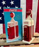 Véritable Salière (Sel & Poivre) en forme de distributeur Coca-Cola® - Sous licence officielle - 1993