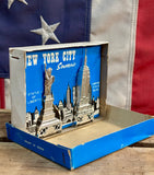 RARE - Véritable Coffret de taille-crayons Souvenirs - New York City - Fin des années 1960's