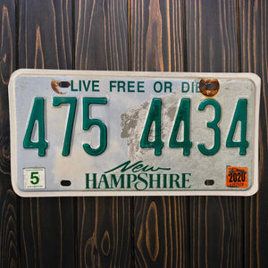 New Hampshire Live Free Or Die 475 4434