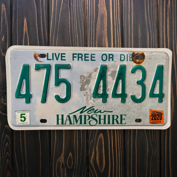 New Hampshire Live Free Or Die 475 4434
