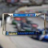 Véritable Cadre de plaque en métal chromé - Daytona 500 Édition 2008 - Sous licence officielle NASCAR - MADE IN USA