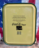 Véritable plateau en métal Coca-Cola - Sous licence officielle - MADE IN USA
