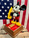 Véritable Téléphone Mickey Mouse - Année 1976 - Provenance Louisiane
