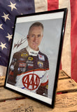 Véritable photo dédicacée du pilote de NASCAR Mark Martin !  Encadrée - Import USA