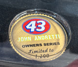 RARE - Véritable coffret collector NASCAR John Andretti #43 - 2003 - Échelle 1:24 - Édition limitée à 1 200 exemplaires ! Avec certificat d'authenticité !