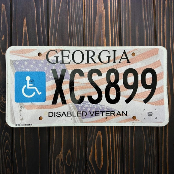 Géorgie Disabled Veteran XCS 899