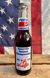 Véritable Bouteille en Verre Pepsi - Édition Knoxville National Championship - 1993 - Pleine et Scellée - Provenance États-Unis