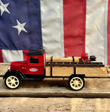 Véritable miniature tirelire Hawkeye Flatbed de 1931 en métal - Echelle 1:34 - Import USA