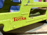Ancien camion porte-voitures Tonka Car Carrier n°96 de 1968 en métal - Made in USA