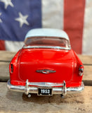 Véritable miniature Chevrolet Bel Air de 1953 en métal - Échelle 1:24 - Import USA