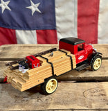 Véritable miniature tirelire Hawkeye Flatbed de 1931 en métal - Echelle 1:34 - Import USA