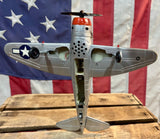 Ancien avion de chasse américain P-47 Thunderbolt en plastique - Import USA