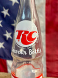 Véritable Bouteille en Verre Royal Crown Cola - Édition Kentucky Colonels - 1974 - Provenance États-Unis