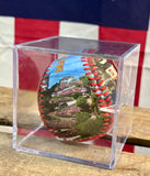 Véritable balle de baseball commémorative - San Francisco - Dans sa boîte de présentation - Import USA