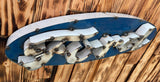 Panneau en métal soudé FORD - Artisanat - Import USA - 62x21cm
