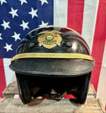 RARE - Véritable Casque de Moto de la Police Californienne ! MADE IN USA - Époque 1980’s
