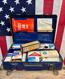 Véritable kit de 1er secours Johnson&Johnson - 1964 - COMPLET - IMPORT USA