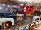 Véritable miniature dépanneuse Ford F-100 de 1953 - Échelle 1:18 - Dans sa boîte d’origine ! Import USA