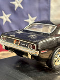 RARE - Véritable miniature Plymouth ’Cuda 340 de 1971 en métal sur son socle ! Import USA