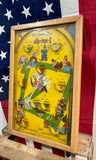RARE - Véritable jeu de bagatelle (ancêtre du flipper américain) - Fin 1930’s - MADE IN USA
