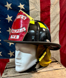 Véritable Casque de Pompier Américain - Tamalpais Fire Protection - Provenance Californie, USA
