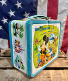 Véritable Lunchbox Américaine - Édition Walt Disney World - 1973  - Aladdin - Made in USA