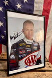 Véritable photo dédicacée du pilote de NASCAR Mark Martin !  Encadrée - Import USA