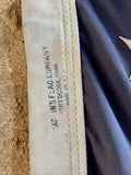 Véritable drapeau américain Champion - Années 1980’s - Étoiles brodées - Made in USA - Provenance Iowa