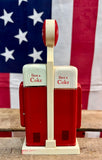 Véritable Salière (Sel & Poivre) en forme de distributeur Coca-Cola® - Sous licence officielle - 1993