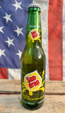 Véritable Bouteille en Verre Sun Drop - Édition Dale Earnhardt NASCAR - Années 1980's - Pleine et Scellée - Provenance États-Unis