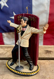 Véritable figurine chantante Elvis Presley - Sous licence officielle Elvis Presley Enterprises - Époque 2002  - Provenance Kentucky