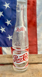 Véritable Bouteille en Verre Pepsi-Cola de 1958 ! Provenance États-Unis
