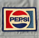 RARE - Véritable chemise de travail Pepsi manche courte - Taille M - Années 1980's - Neuve dans son emballage d'origine - Made in USA